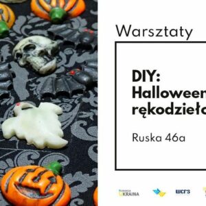 Weekend w CUKRе – zapraszamy na warsztaty „Rękodzieło Halloweenowe”