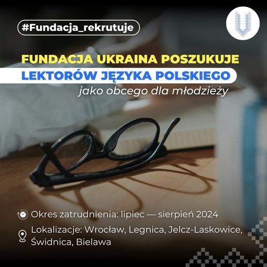 Fundacja Ukraina poszukuje lektorów języka polskiego